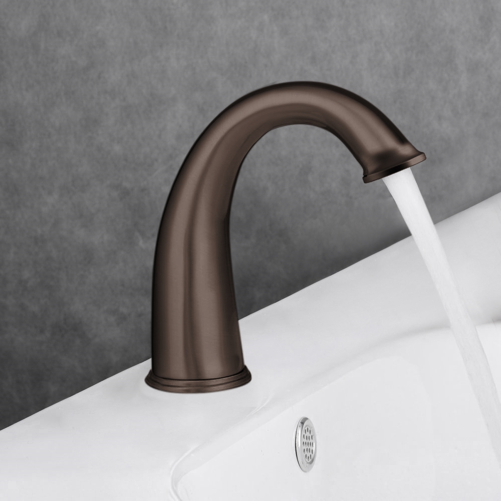 Fontana Commercial Light Oil Rubbed Bronze Touchless Automatic Sensor Faucet